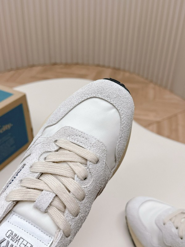 2024 Unisex Autry White Grey Leather Mesh Sneakers MJ00330