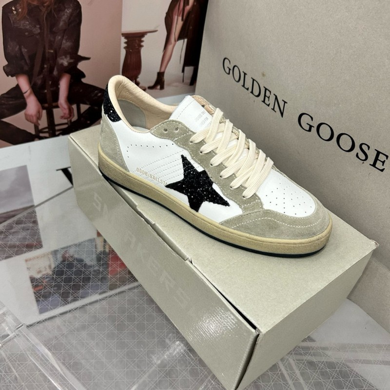 2024 Unisex GGDB White Black Suede Leather Sneakers MJ00260