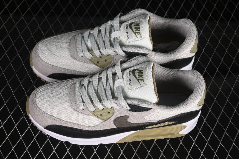 Nike Air Max 90 Retro Running Shoes with Visible Air Cushion - DM0029-011