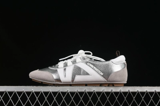 Louis Vuitton Sneakerina Round Toe Lace-Up Ballet Style Flat Training Shoes - N.F6