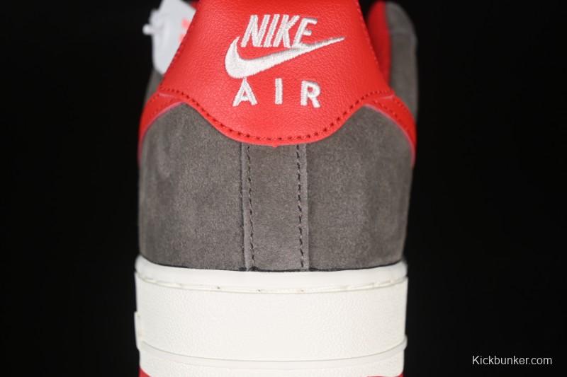 Nike Air Force 1'07 Low Casual Sneakers with Full-Length Air Cushion - FQ8714-201