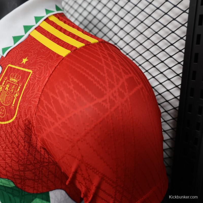 Player Version 25/26 Real Betis Multi-Club White with Colorful Tribute Patchwork Jersey