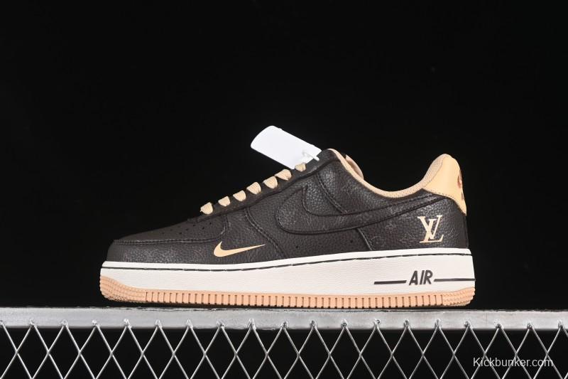 Nike Air Force 1 '07 Low LV Collaboration Coffee Brown Casual Sneakers - LW9279-007