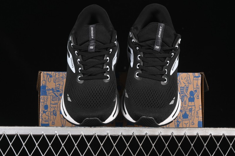 Brooks Ghost 15 Low-Cut Breathable Cushioned Support Casual Running Shoes - 1203801B012