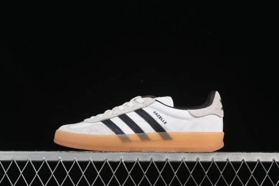 Adidas Originals Gazelle Indoor Retro Casual Slip-Resistant Wear-Resistant Low-Top Skate Shoes - IH9985