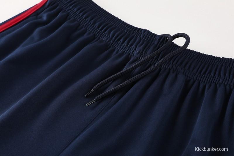 2025 Adidas Black/Red Short Sleeve Jersey+Shorts