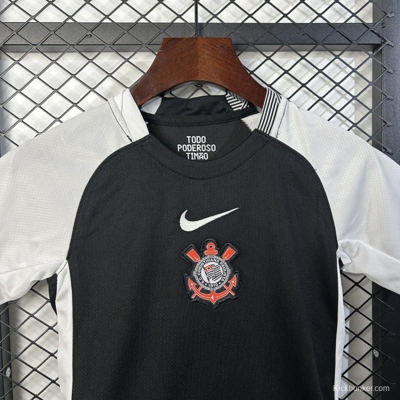 25/26 Kids Corinthians Home Size 16-28 Jersey