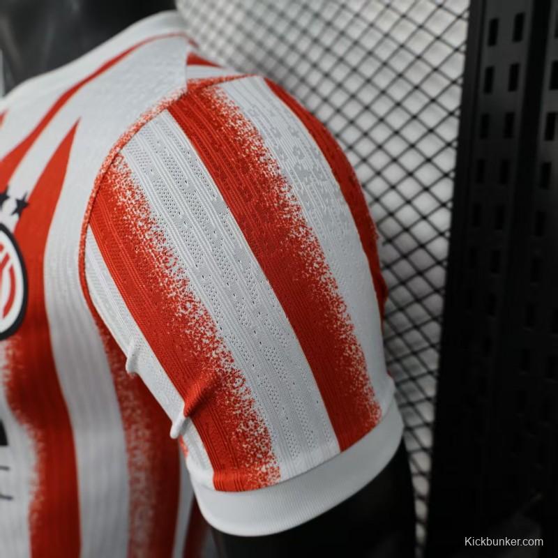 Player Version 25/26 Inter Milan Red/White Stripe Special Jersey