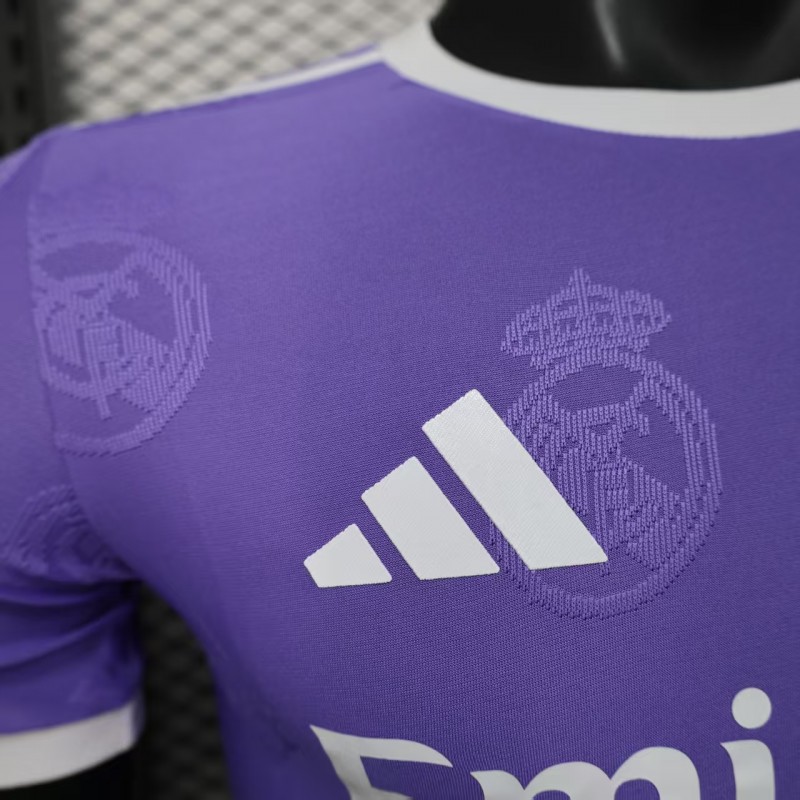 Player Version 25/26 Real Madrid Purple Special Jersey