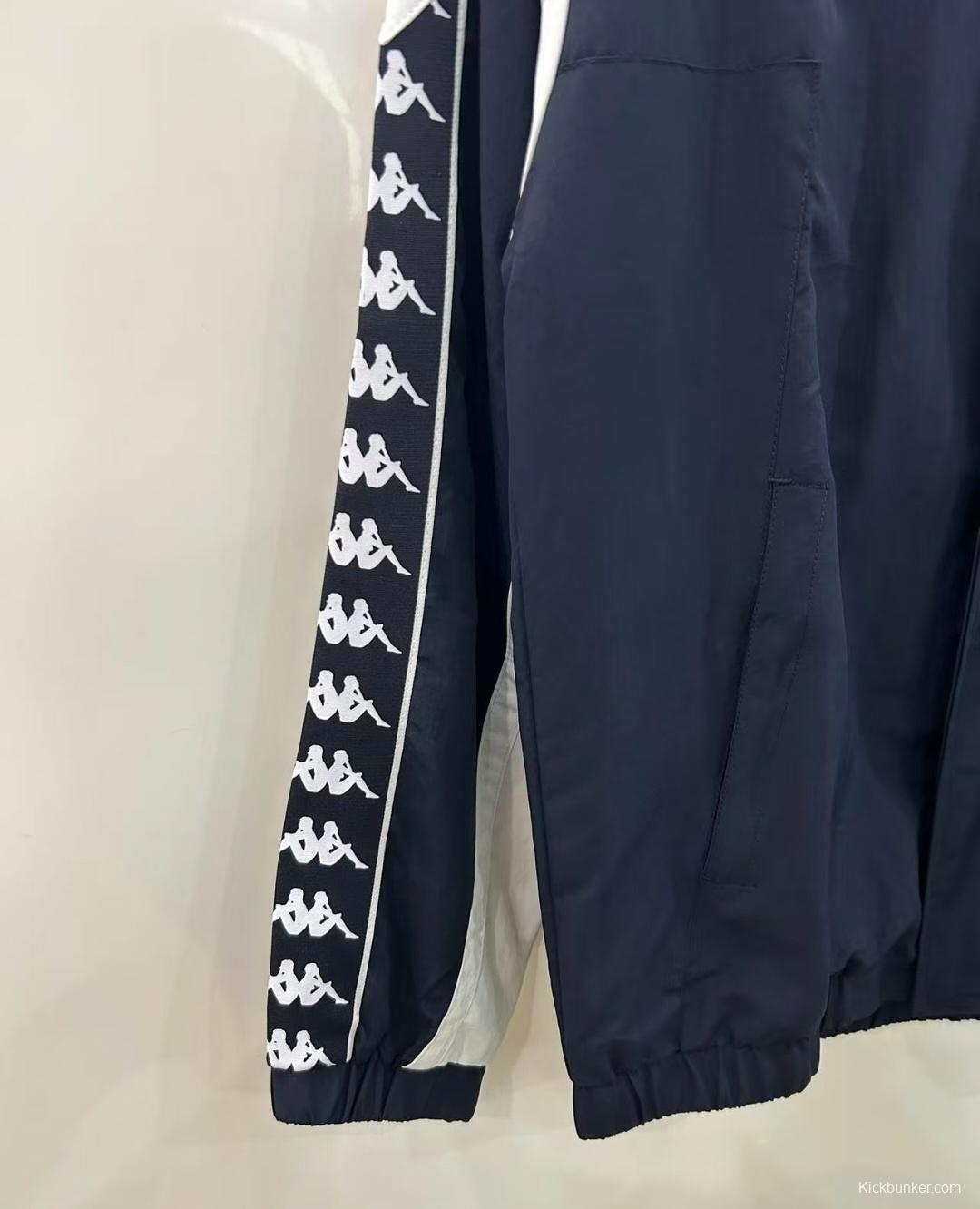 25/26 Barcelona 1967 Style Black/White Windbreaker