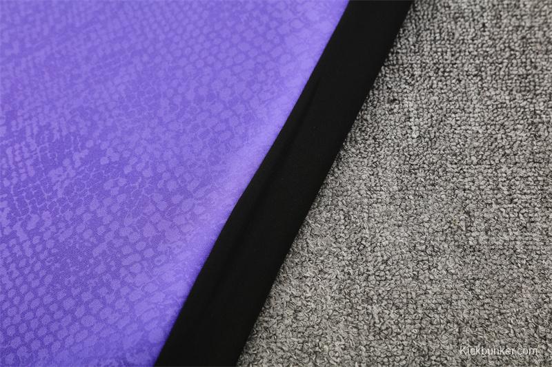 25/26 Barcelona Purple Joint Edition Half Zipper Jacket+Long Pants