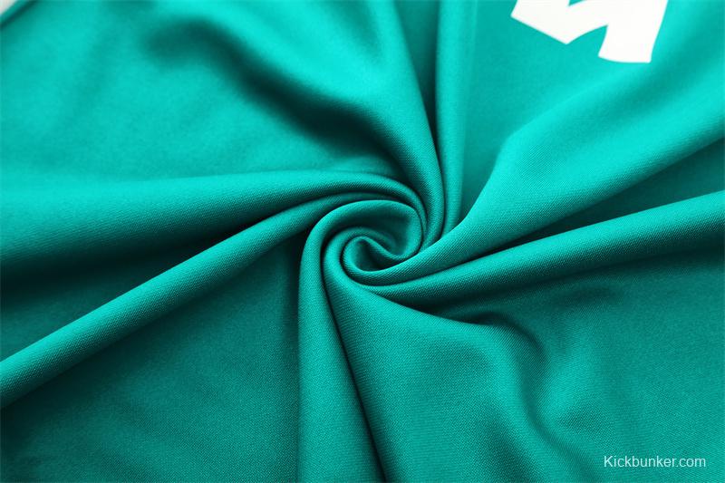 25/26 Liverpool Green Half Zipper Jacket+Long Pants