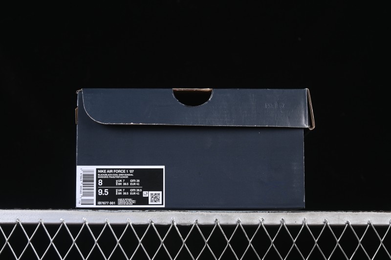 Nike Air Force 1 '07 Low Casual Sneakers with Full-Length Air Cushion - IB7677-001