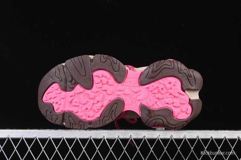 Adidas GG-CC Star Same Style Lace-up Hollow Crystal Sole Chunky Sneakers - G25X3232B