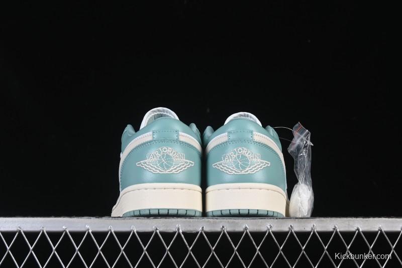 Nike Air Jordan 1 Low AJ1 Fresh Mint Green Low-Top Casual Skate Shoes DC0774-138