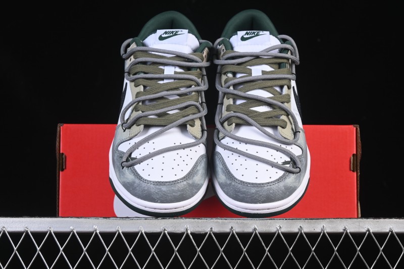 Nike SB Dunk Low Anniversary Custom Low-Top Casual Skate Shoes - DV0833-111