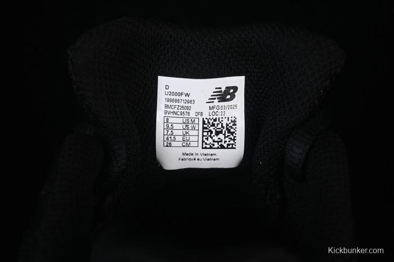 New Balance 2000 Series Retro Dad Style Casual Sports Running Shoes - U2000FW