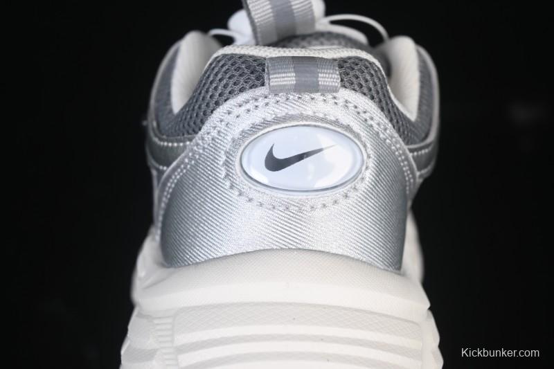 Nike P-6000 Retro Casual Sports Kids Shoes - Silver White Swoosh