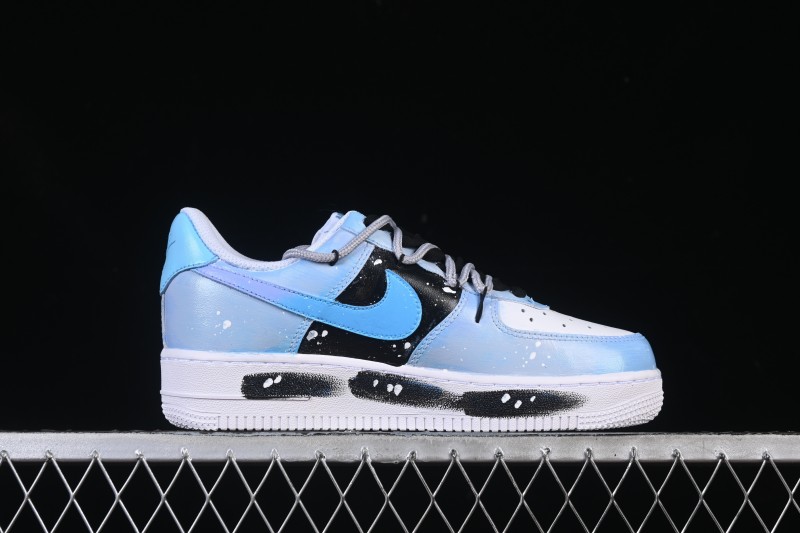 Nike Air Force 1'07 Low Chasing Dream Hand-Painted Graffiti Casual Sneakers - CW2288-101