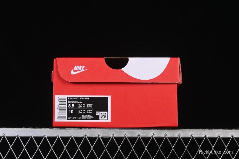 Nike Killshot 2 Retro Comfortable Slip-Resistant Lightweight Low-Top Skate Shoes - HQ1657-106