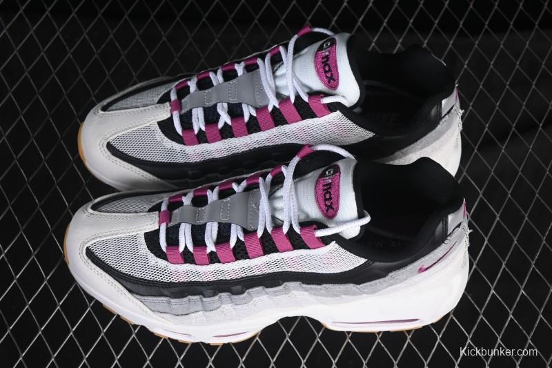 Nike Air Max 95 Retro Cushioned Running Shoes with Air-Sole Unit - HF7545-100