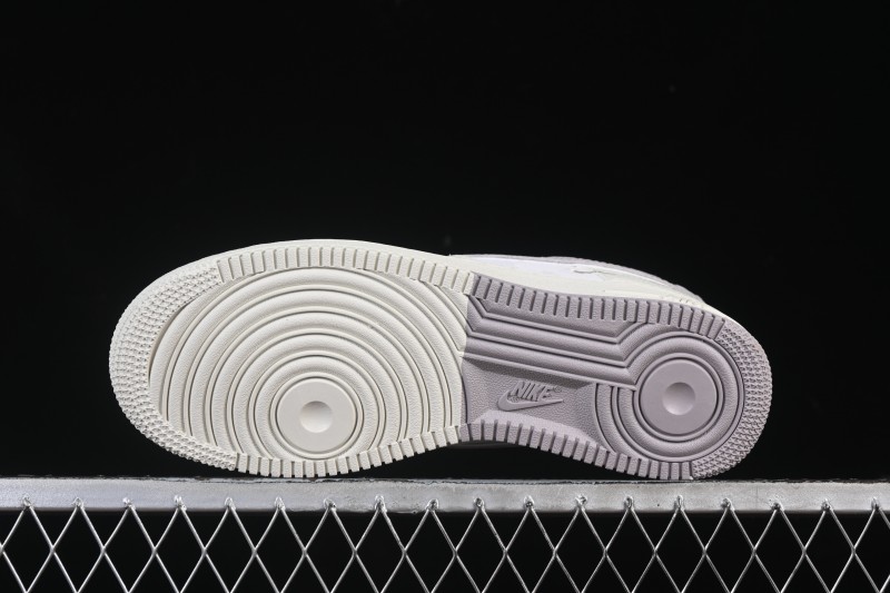 Nike Air Force 1'07 Low Gucci Collaboration White Light Brown Low-Top Casual Sneakers - YF9511-807
