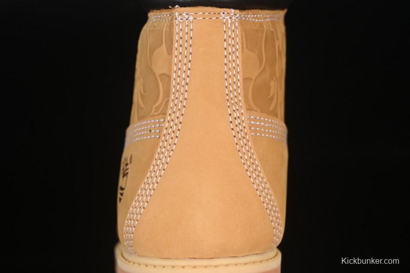 Timberland Bape Undefeated Triple Collaboration Limited Edition Waterproof Boots - TB0A1R7Y231