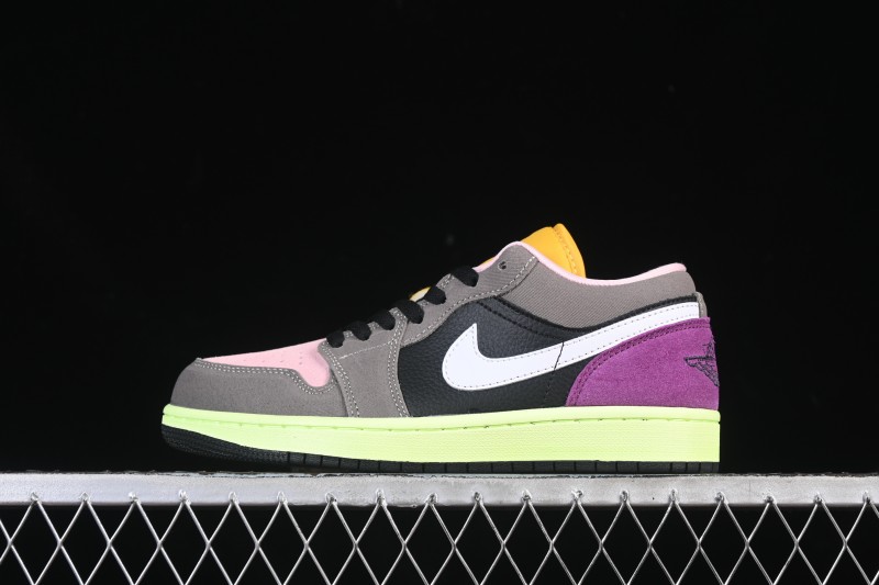 Nike Air Jordan 1 Low Tokyo Bio Hack Casual Sneakers - HQ2010-005