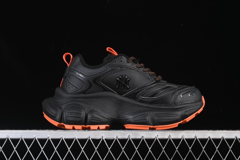 New York MLB Chunky Winner A High-Top Casual Running Shoes with Elevated Sole - 3ASHW005N50ORD