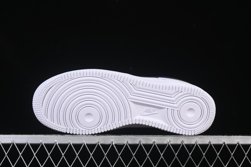 Nike Air Force 1 '07 Low Supreme Collaboration Casual Sneakers with Full-Length Air Cushion - CU9225-102