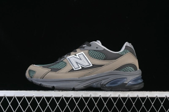 New Balance 2010 Series Retro Casual Running Shoes with Suede and Mesh Upper - U2010AGY