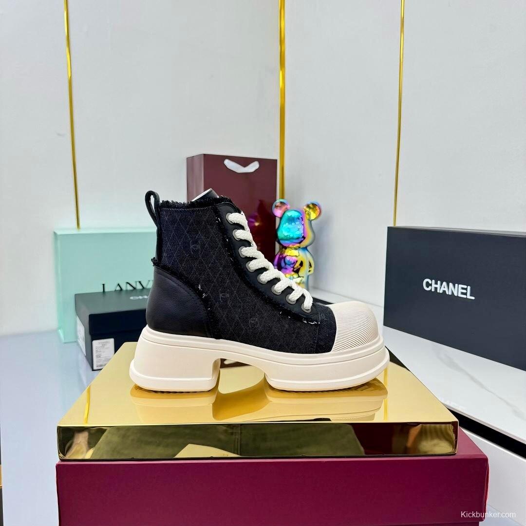 Chanel 2025/SS Short Boots Essential Autumn Winter Item - LY00380