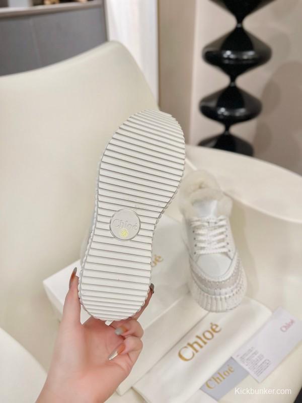 Chloe 2025 SS Casual Shoes with Lightweight Rubber Sole - LY00420