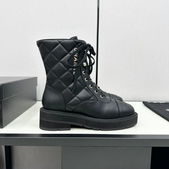 Chanel Fall/Winter Heavy-Duty Boots with Rubber Foam Sole - LY00380/LY00390