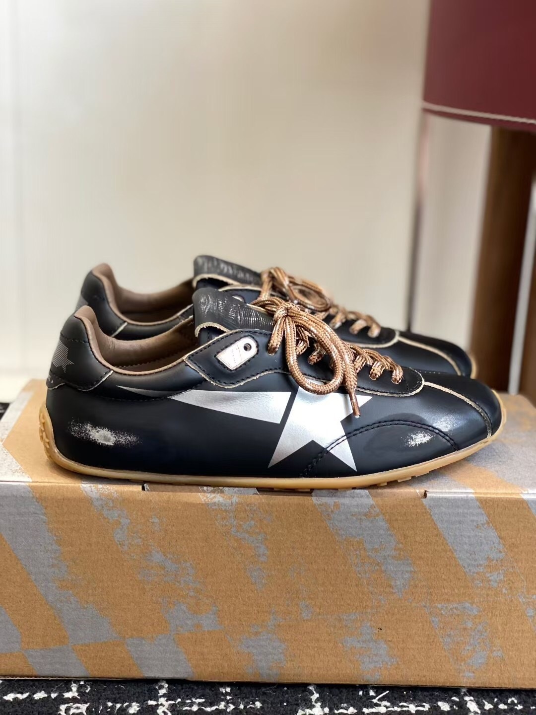 GGDB GGDBdb Casual Dirty Sneakers Two-Way Wear Versatile Shoes - KFY00250