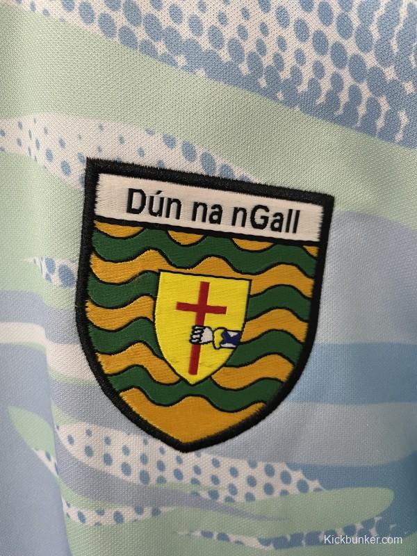 25/26 Donegal GAA Light Blue/Mint Green Away Jersey