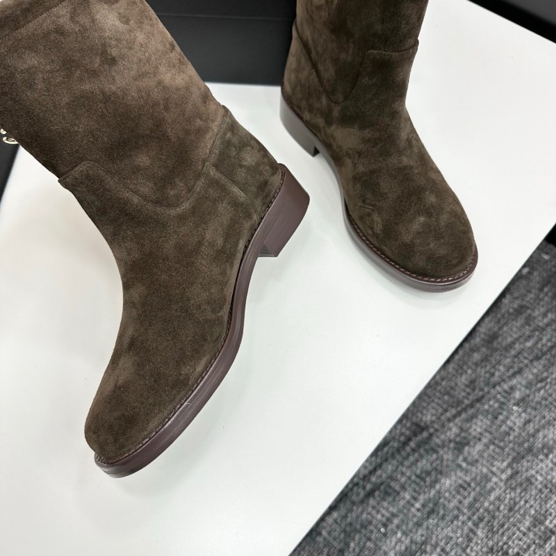 Chanel 2025 SS Short Boots Essential Fall Winter Item - LY00420