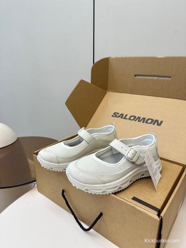 Salomon Mary Jane Platform Sneakers with Thick Sole - LY00280