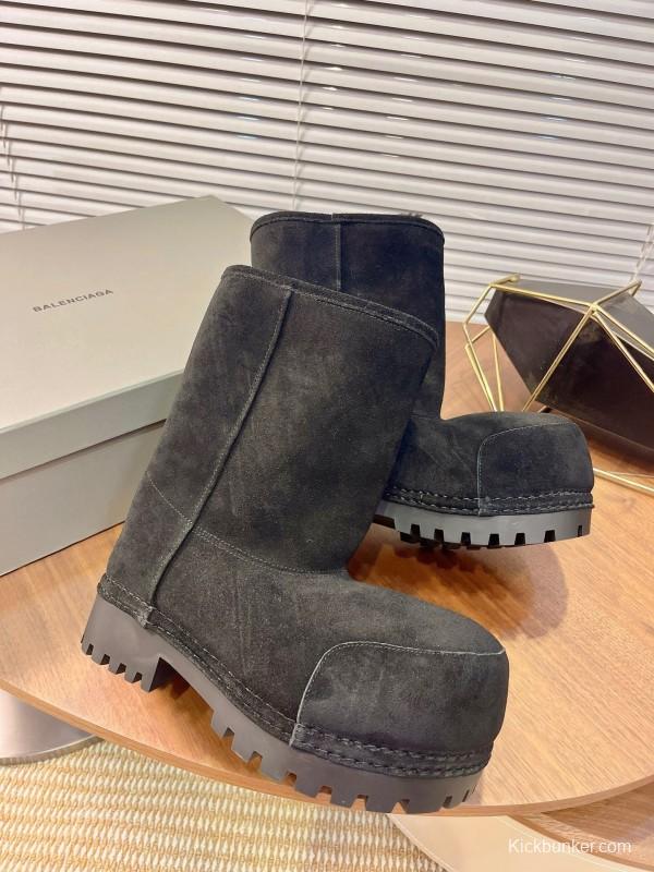 Balenciaga 2025 SS Oversized High Heel Snow Boots - AS00520
