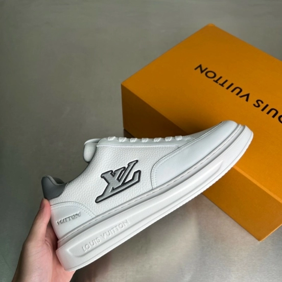 Louis Vuitton Beverly Hills Low-Top Fashion Sneakers Men's Shoes - YC