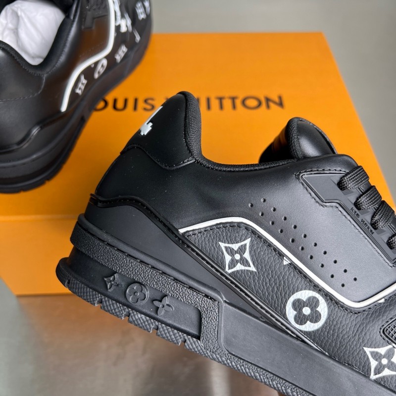Louis Vuitton 2025 Spring Summer Replica Sneakers with Imported Calfskin and Signature Logo - YC