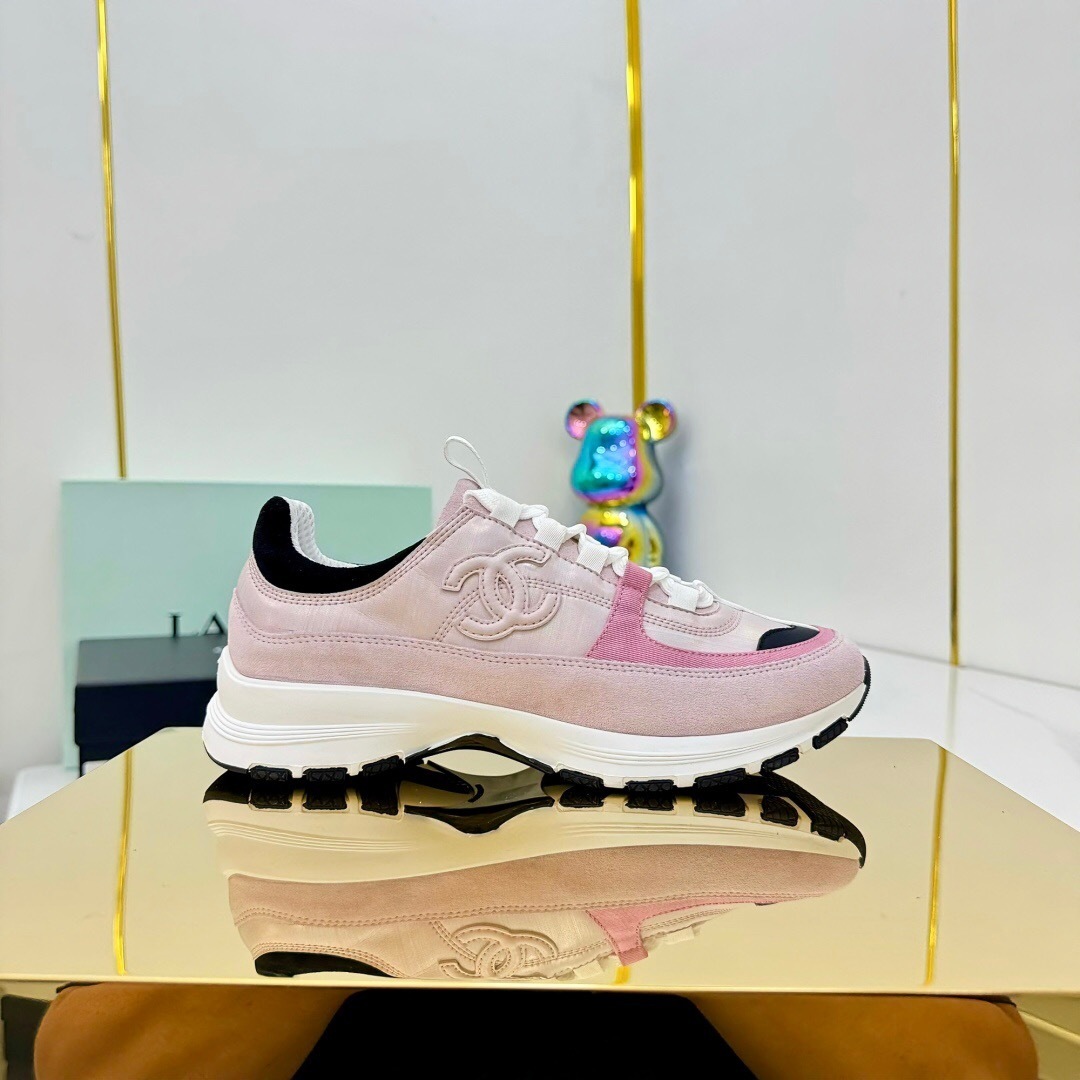 Chanel 2025 SS Chunky Sole Casual Sneakers - AS00310