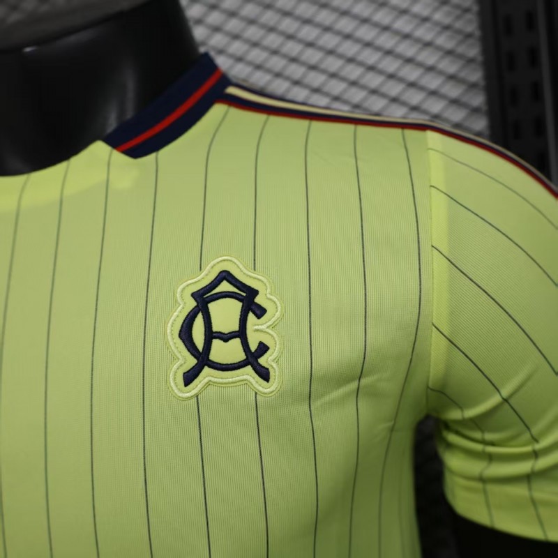 Player Version 25/26 Club America Yellow Adidas Original Jersey