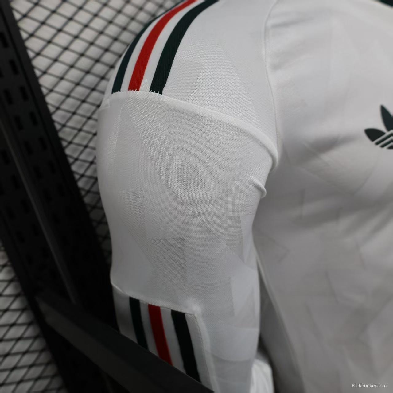 Player Version 2026 Mexico Away White Long Sleeve Jersey