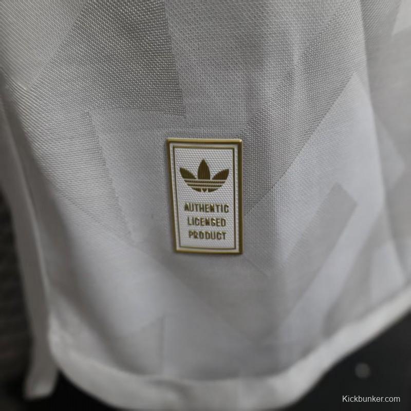 Player Version 2026 Mexico Away White Long Sleeve Jersey