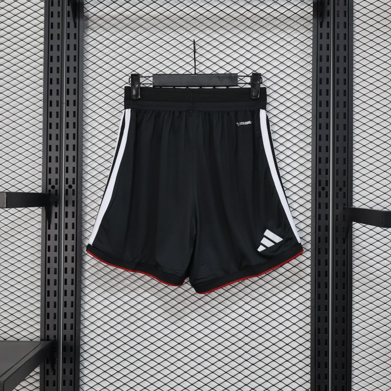 2026 Player Version Germany Black with White Stripes Shorts