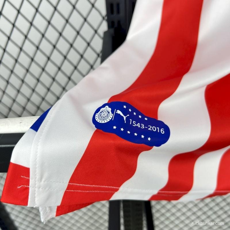 2016/17 Chivas Guadalajara 110th Anniversary Jeresy