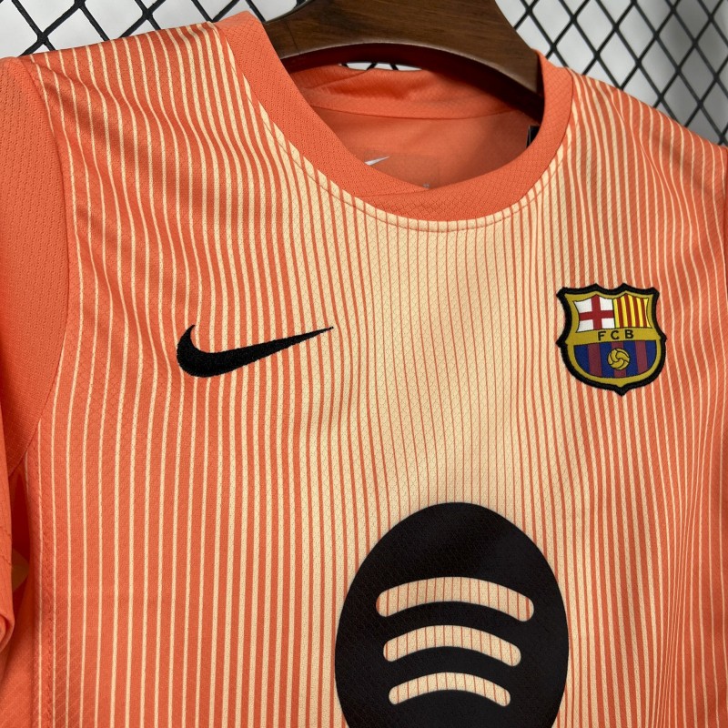 2025/26 Kids Barcelona Goalkeeper Kit