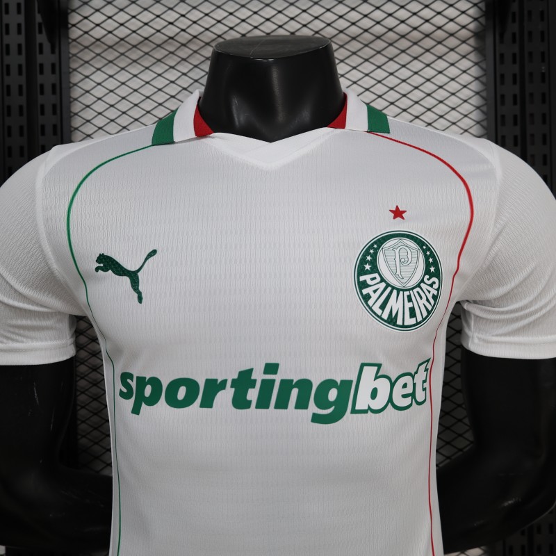 Player Version 26/27 Palmeiras Away White Jersey