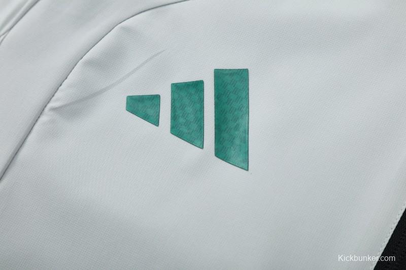 26/27 Algeria Full Zipper Hooded Jacket Tracksuit + Long Pants